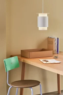 Edge pendel, hvid
