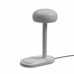 Emendo bordlampe med Qi trådløs oplader, cloud