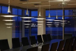 Enigma 545 pendel, børstet alu