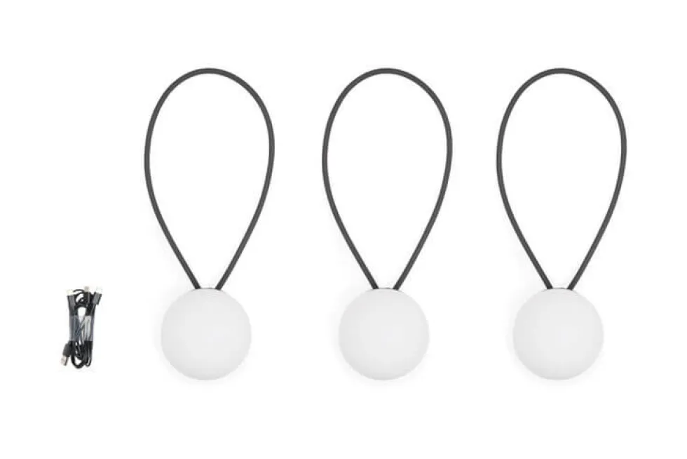 Fatboy® Bolleke Mini, antrasit - sæt med 3 stk.