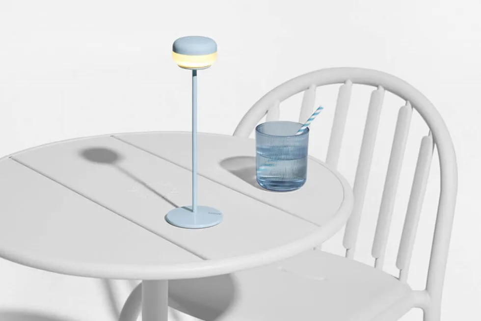 Fatboy® Cheerio bordlampe / batterilampe, jet blue
