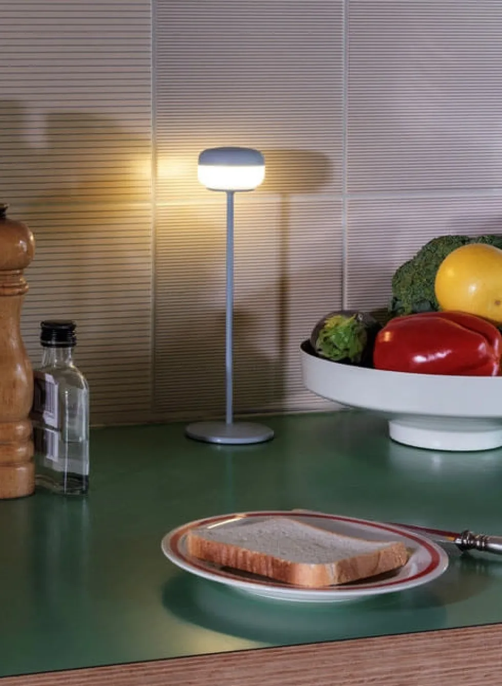 Fatboy® Cheerio bordlampe / batterilampe, jet blue
