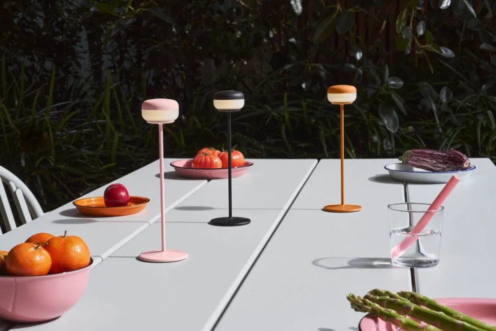 Fatboy® Cheerio bordlampe / batterilampe, soft pink