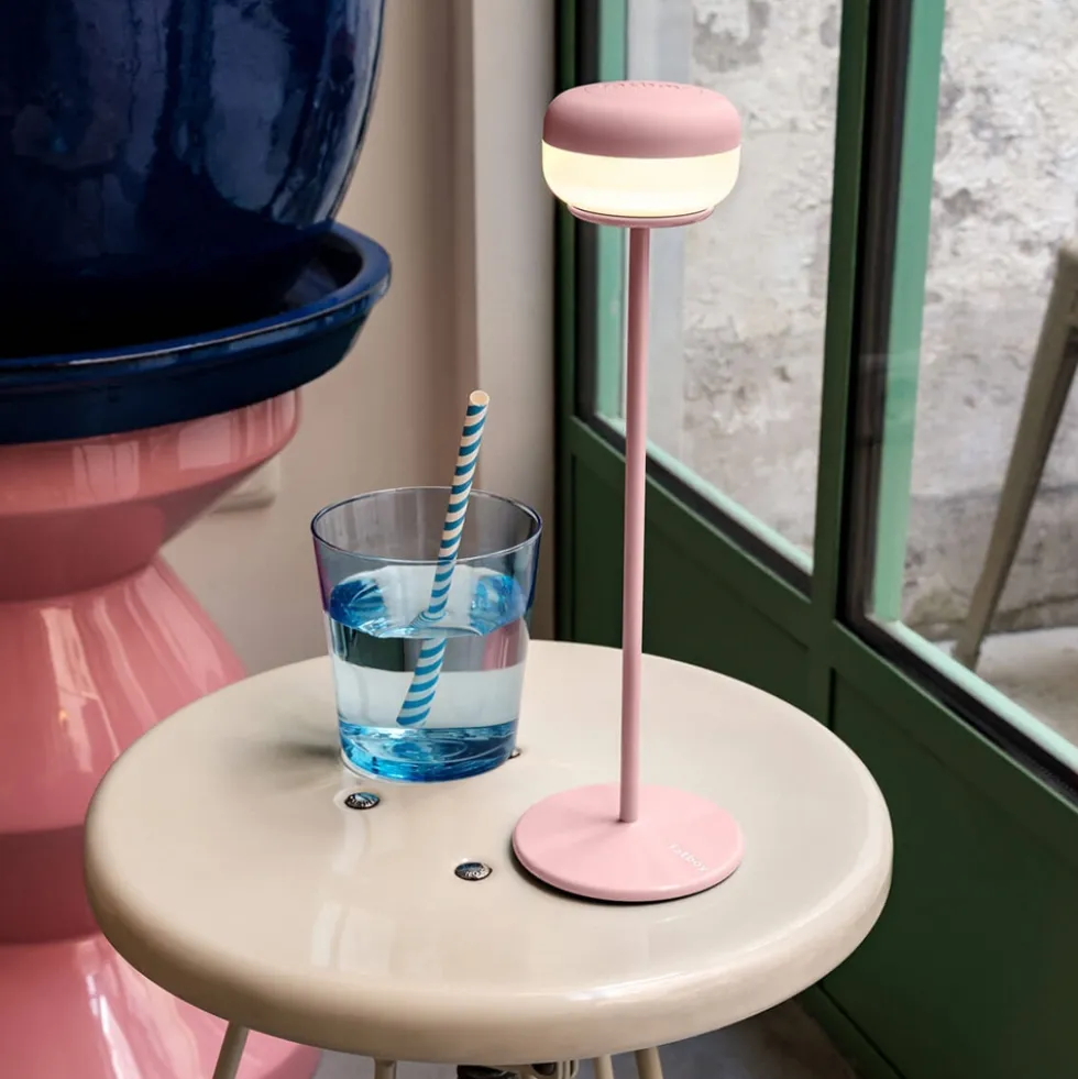Fatboy® Cheerio bordlampe / batterilampe, soft pink