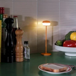 Fatboy® Cheerio bordlampe / batterilampe, sunny orange