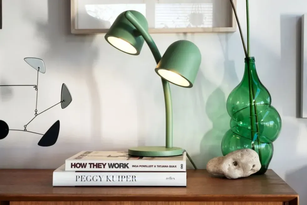 Fatboy® Little Lebow bordlampe, grasshopper grøn