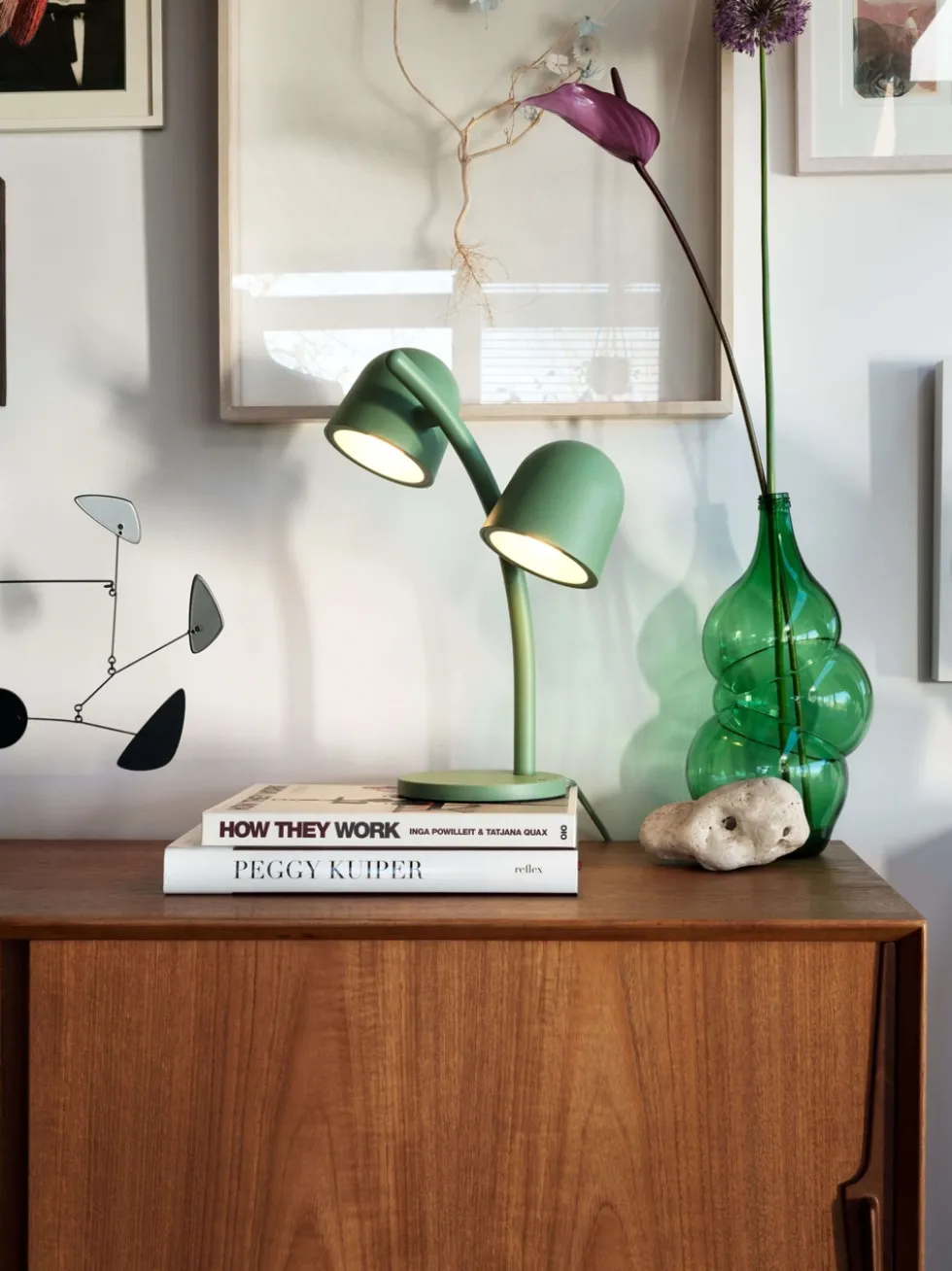 Fatboy® Little Lebow bordlampe, grasshopper grøn