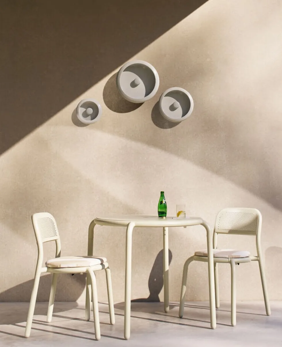 Fatboy® Oloha væglampe / bordlampe small, light grey