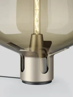 Flar large bordlampe, pearl/honey