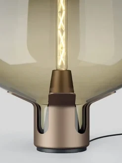 Flar large bordlampe, terra/honey