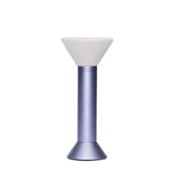 Flash Portable batteri- / bordlampe, metallic lilla