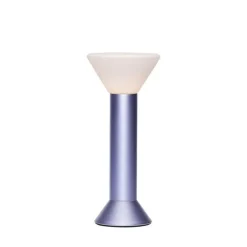 Flash Portable batteri- / bordlampe, metallic lilla