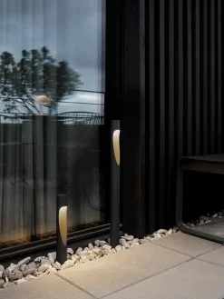 Flindt lav garden pullert spyd, sort