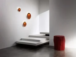 Flindt 40 udendørs væglampe 2700K, corten