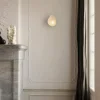 Florii 1 væglampe, mørk bronze/hvid