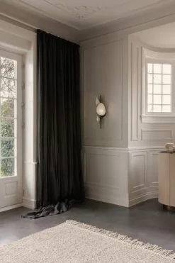 Florii 3 væglampe, mørk bronze/hvid