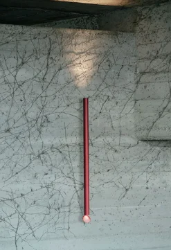 Flos Flauta H225 Riga væglampe, hvid