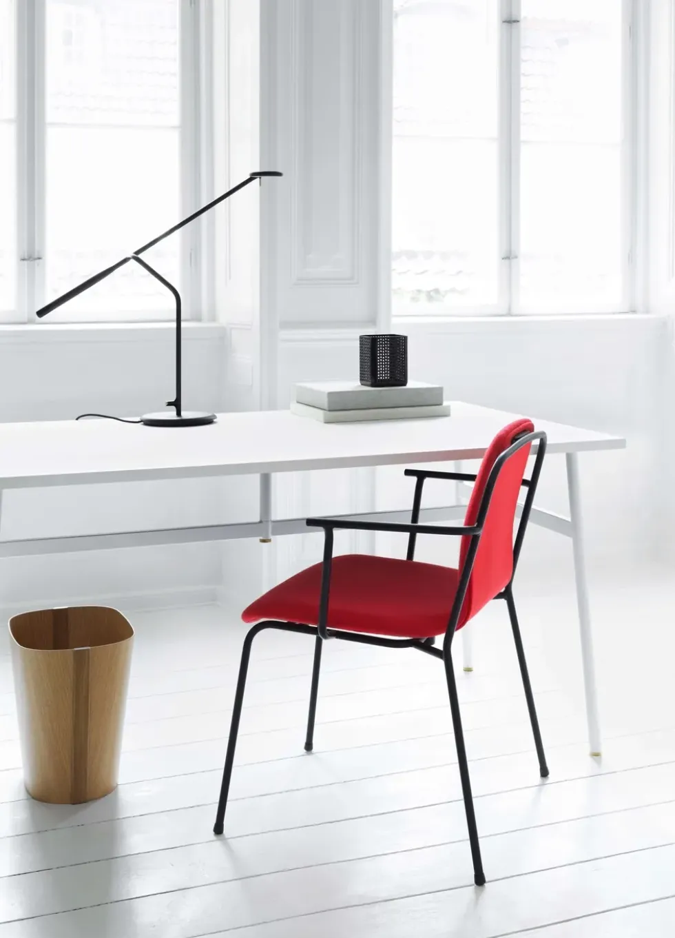 Flow bordlampe, Sort
