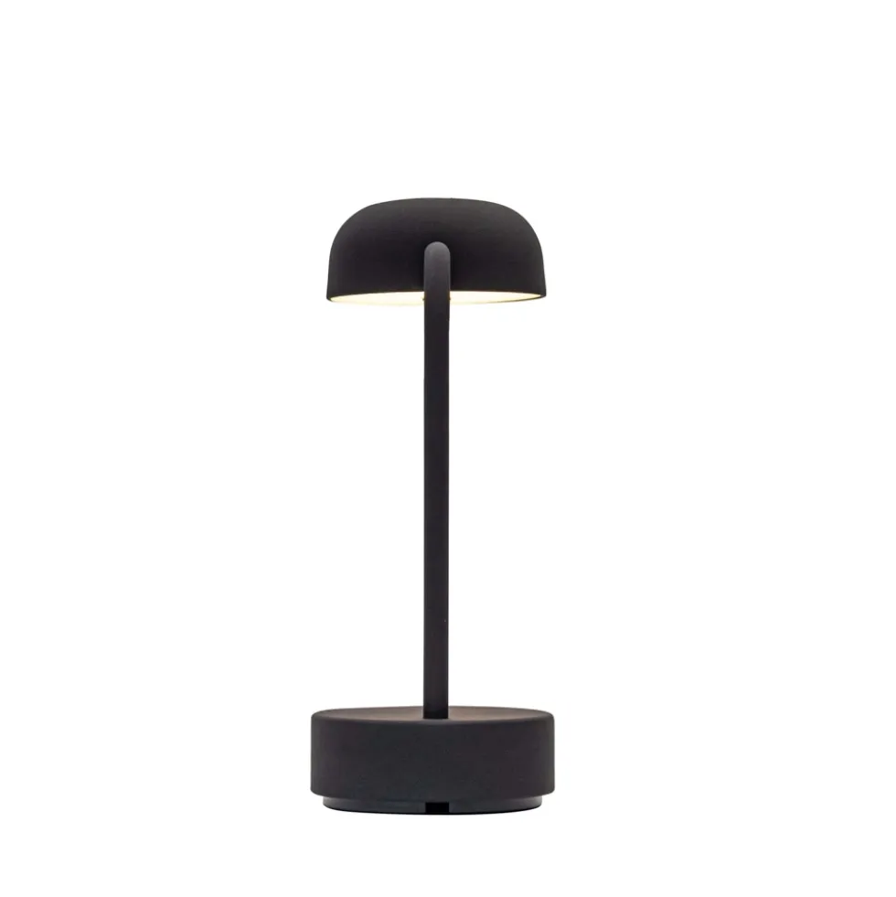 Fokus bordlampe / batterilampe, antrasit