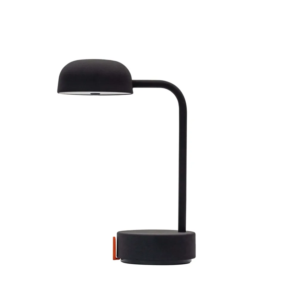 Fokus bordlampe / batterilampe, antrasit