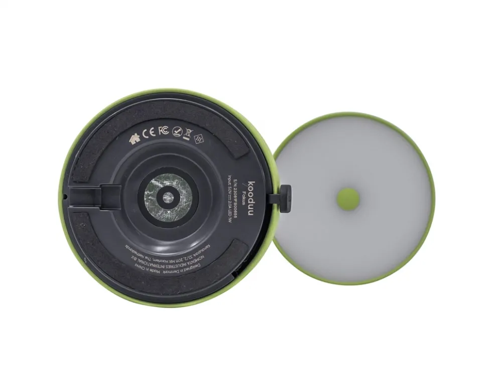 Fokus bordlampe / batterilampe, moss (grøn)