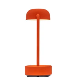 Fokus bordlampe / batterilampe, orange