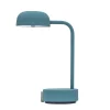 Fokus bordlampe / batterilampe, smoky teal (blågrøn)