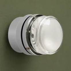 Fresnel væglampe / loftlampe LED, grå