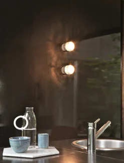 Fresnel væglampe / loftlampe LED, hvid