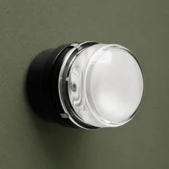 Fresnel væglampe / loftlampe LED, sort