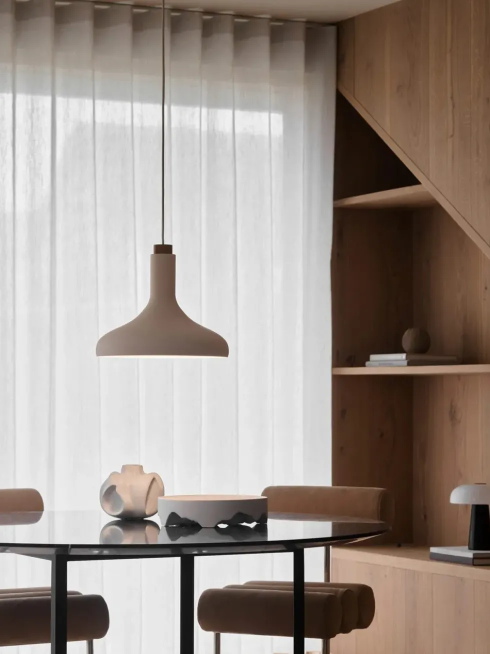 Fuji pendel, beige