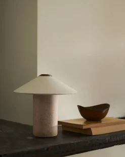 Futé Portable 180 bordlampe / batterilampe, keramik/cream