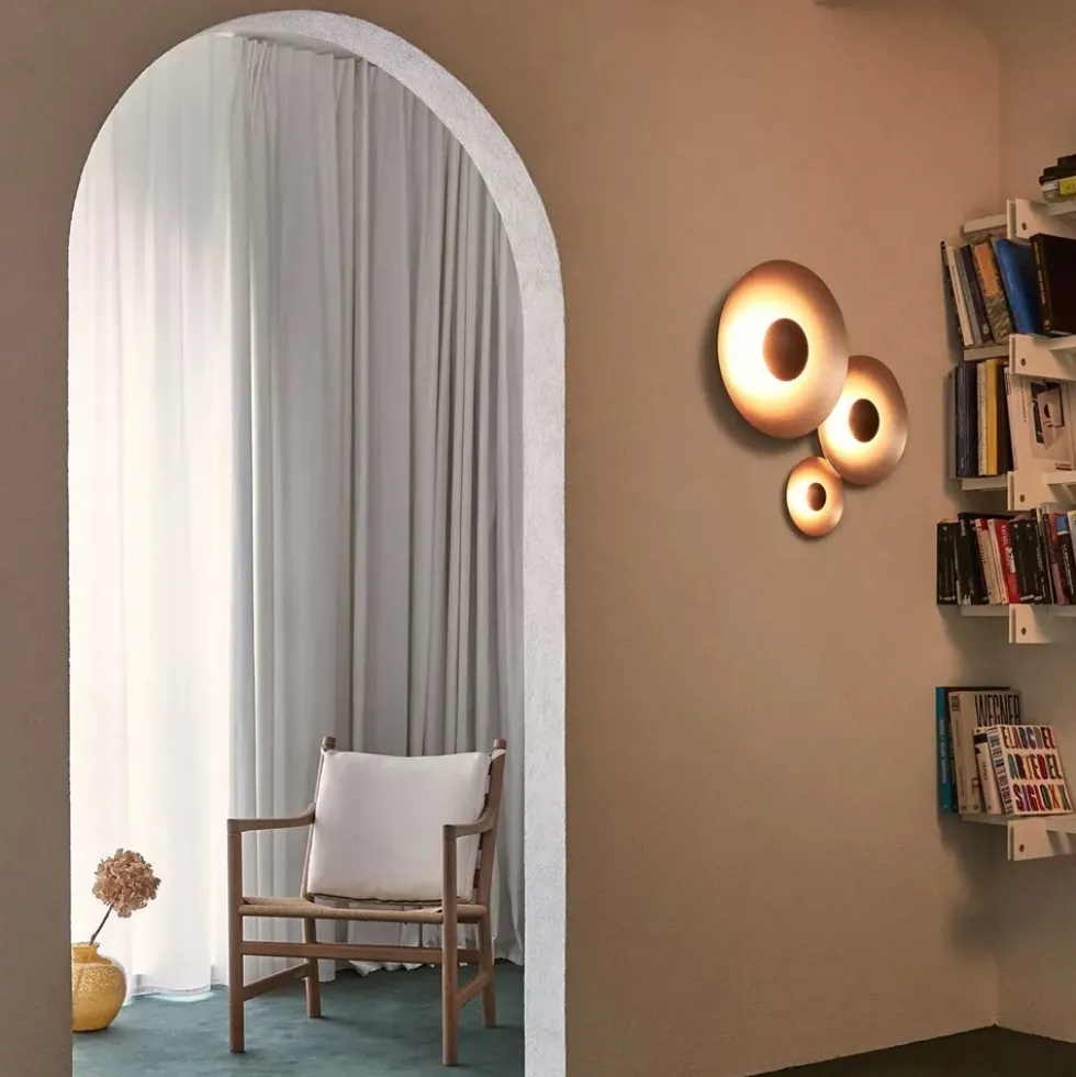 Ginger Ø20 væglampe/loftlampe, eg