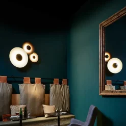 Ginger Ø60 væglampe/loftlampe, wenge