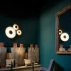 Ginger Ø32 væglampe/loftlampe, wenge/hvid