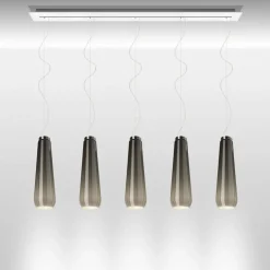 Glass Drop Pendel, Hvid