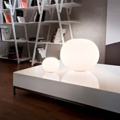 Glo-Ball basic zero bordlampe, med dæmper