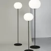Glo-Ball F3 gulvlampe, sort