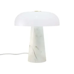 Glossy Mini bordlampe, hvid