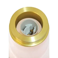 Glossy Mini bordlampe, pink jade
