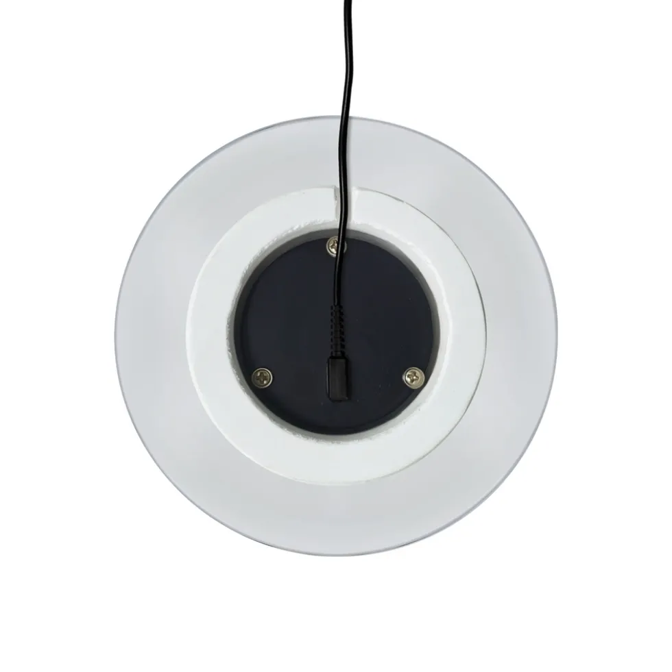 Glossy Mini Portable bordlampe, hvid