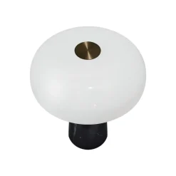 Glossy Mini Portable bordlampe, sort