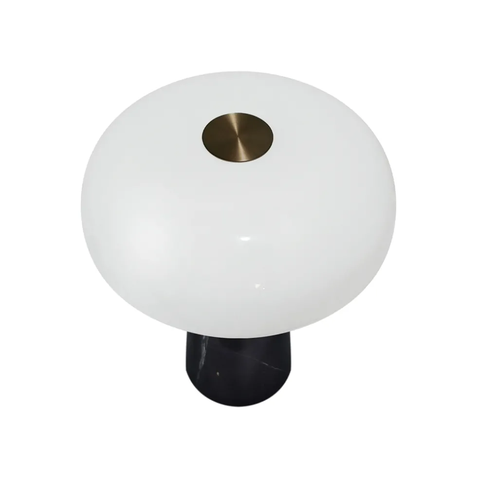 Glossy Mini Portable bordlampe, sort