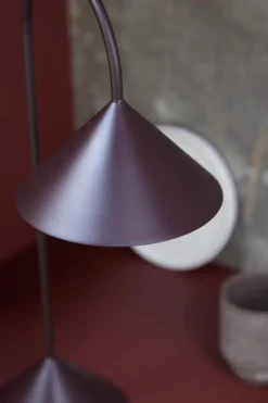 Grasp Portable H47 batterilampe, beetroot rød