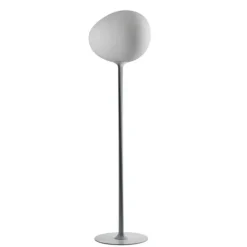 Gregg grande gulvlampe, hvid/hvid