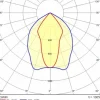 Guell Zero S/M, symmetric medium reflector 20W, hvid