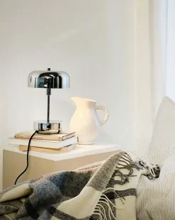 Haipot bordlampe, krom