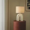 Haze bordlampe, beige