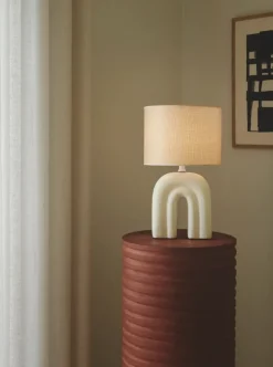 Haze bordlampe, beige