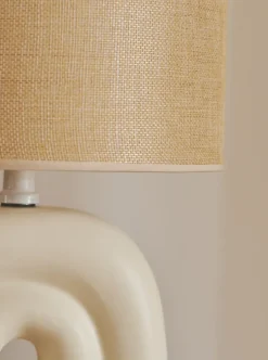 Haze bordlampe, beige